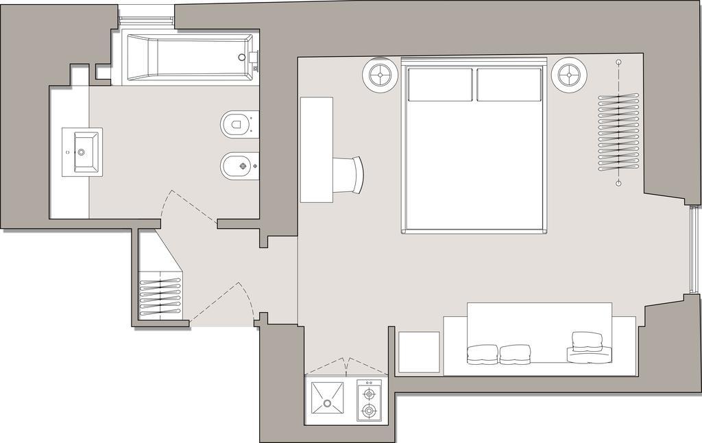 App Leoncino Design Apartment In 로마 객실 사진